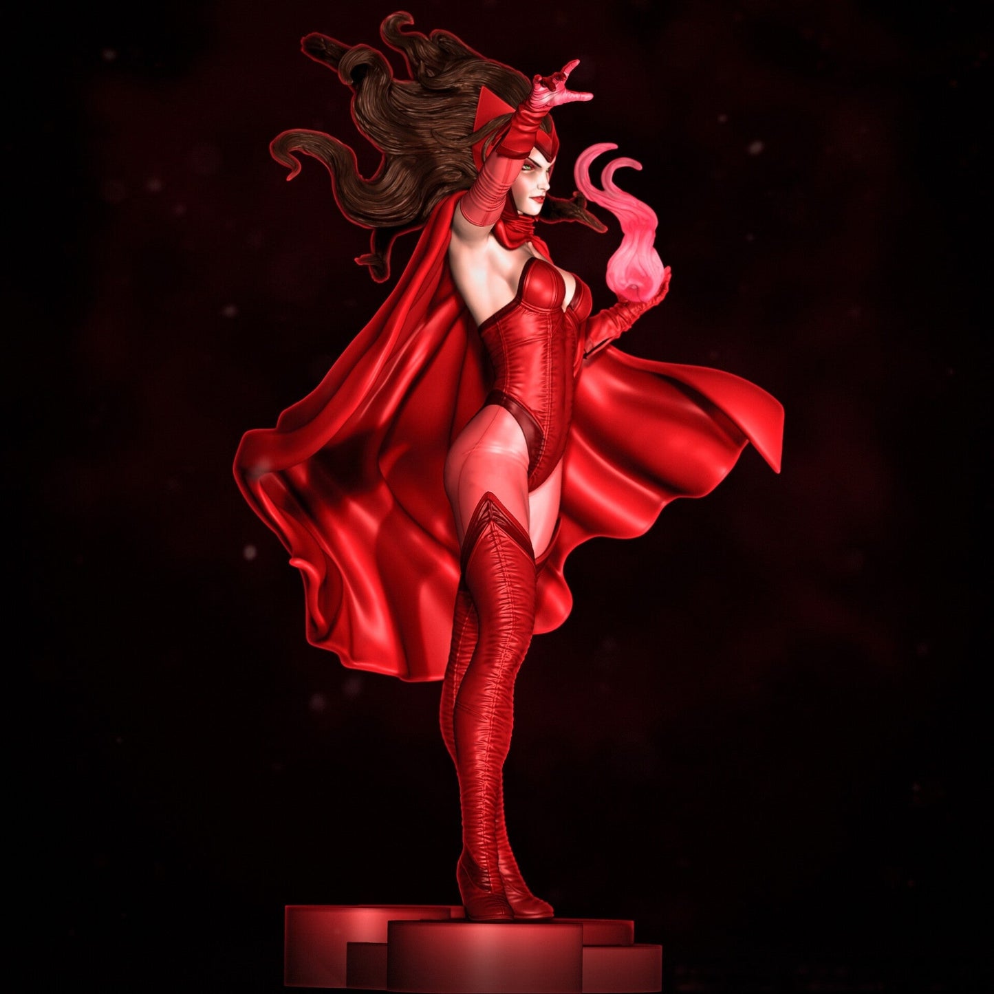 0443 Scarlet Witch - Marvel Comics (1372) - STL 3D Print Files