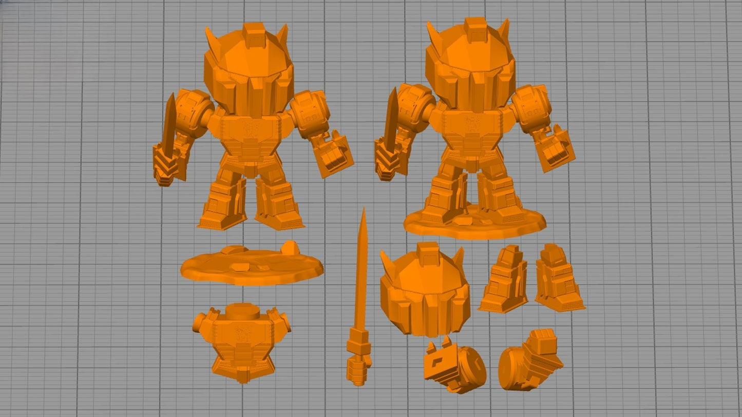 0102 Grimlock - STL 3D Print Files
