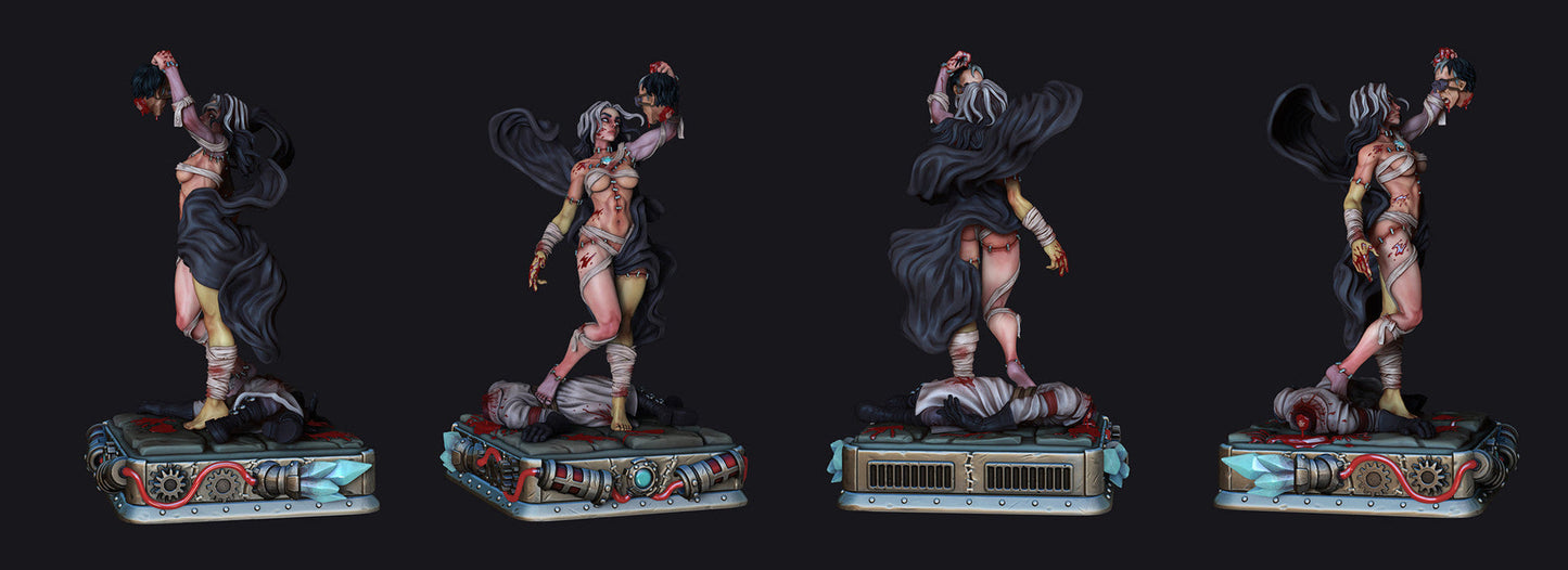 0682 Nenia Rising - Bride of Frankenstein - STL 3D Print Files
