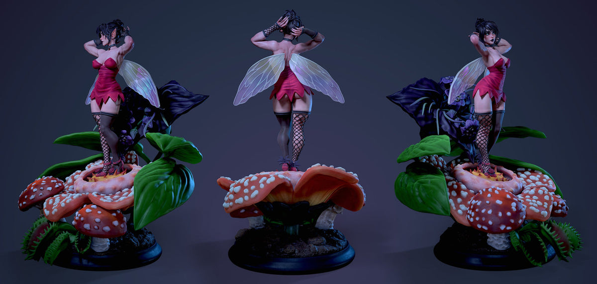 1853 Vita_The Goth Fairy NSFW.23 - STL 3D Print Files