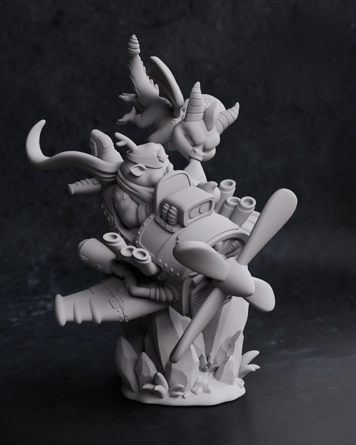 0020 Spyro - STL 3D Print Files