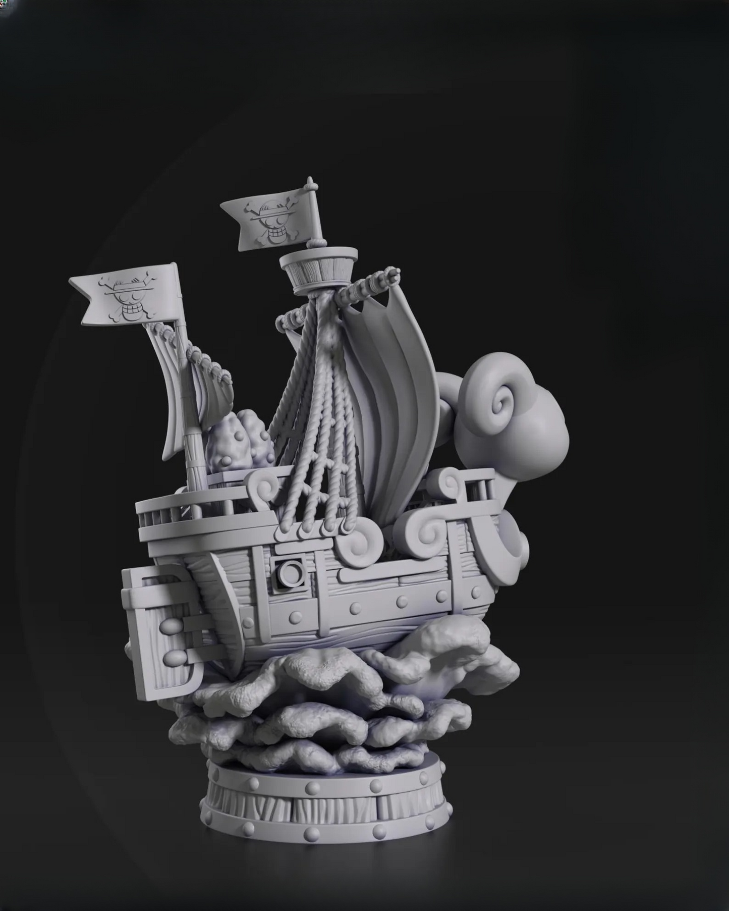 0075 Chibi Going Merry - STL 3D Print Files