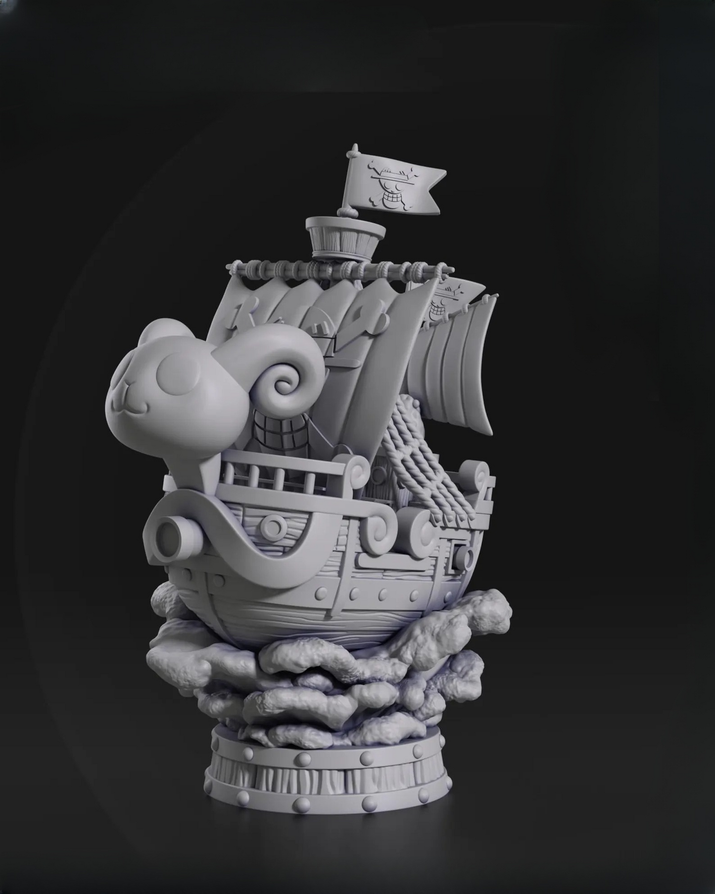 0075 Chibi Going Merry - STL 3D Print Files