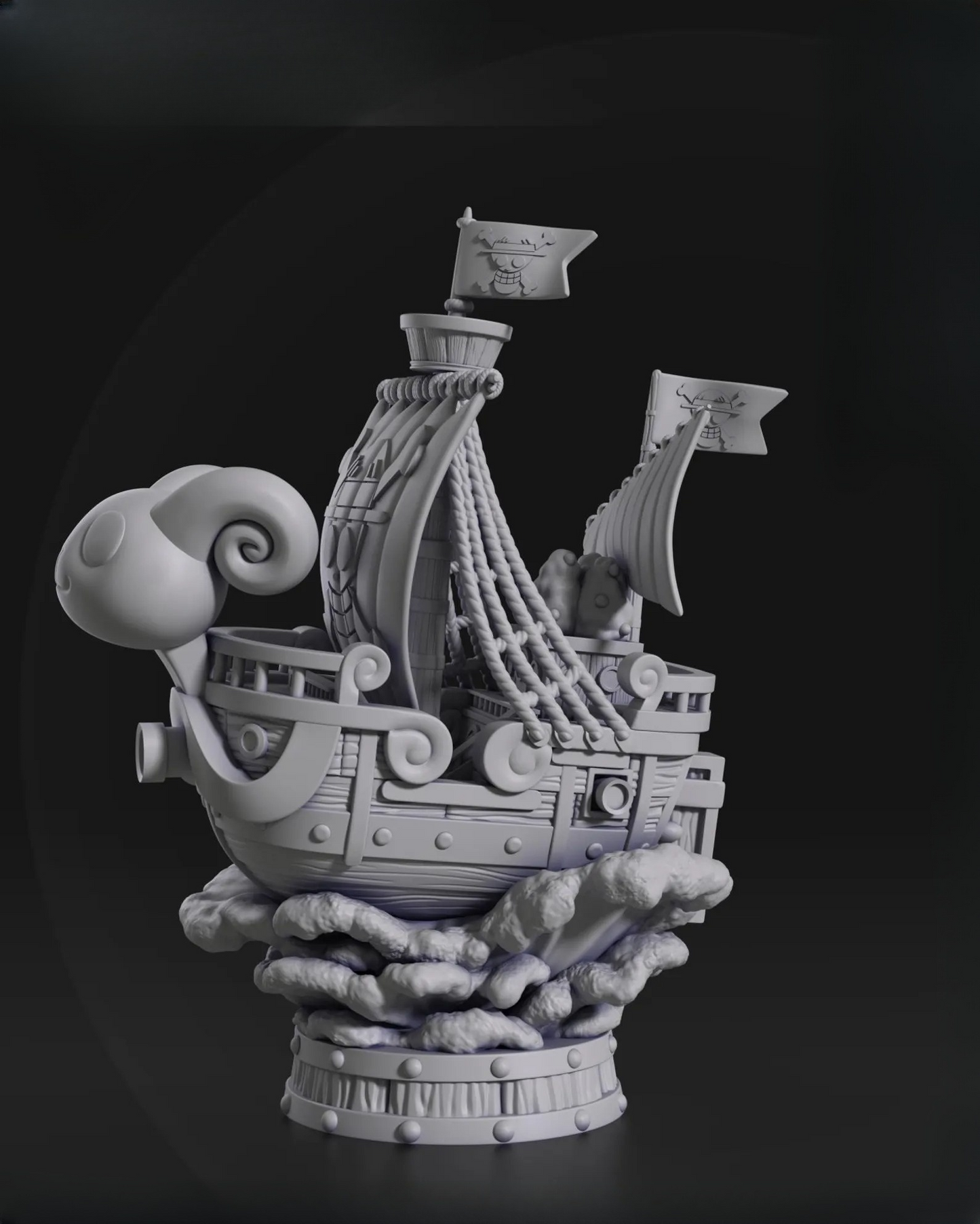 0075 Chibi Going Merry - STL 3D Print Files