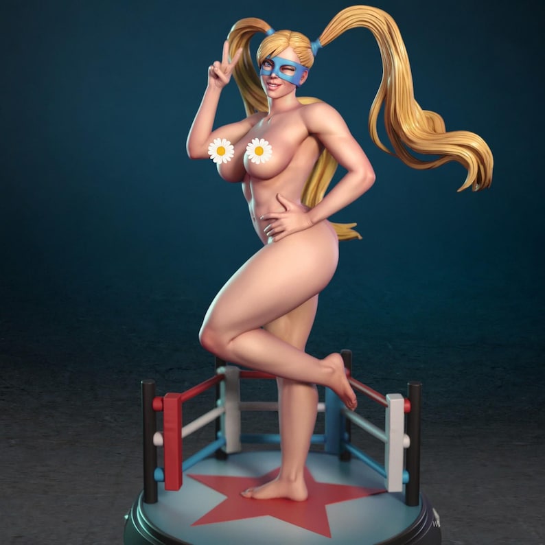 2186 Rainbow Mika_Street Fighter NSFW - STL 3D Print Files