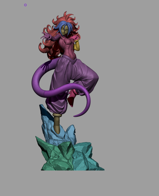 1635 Android 21_Dragon Ball - STL 3D Print Files