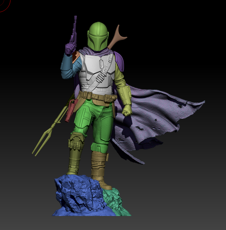 1425 The Mandalorian_Star Wars - STL 3D Print Files
