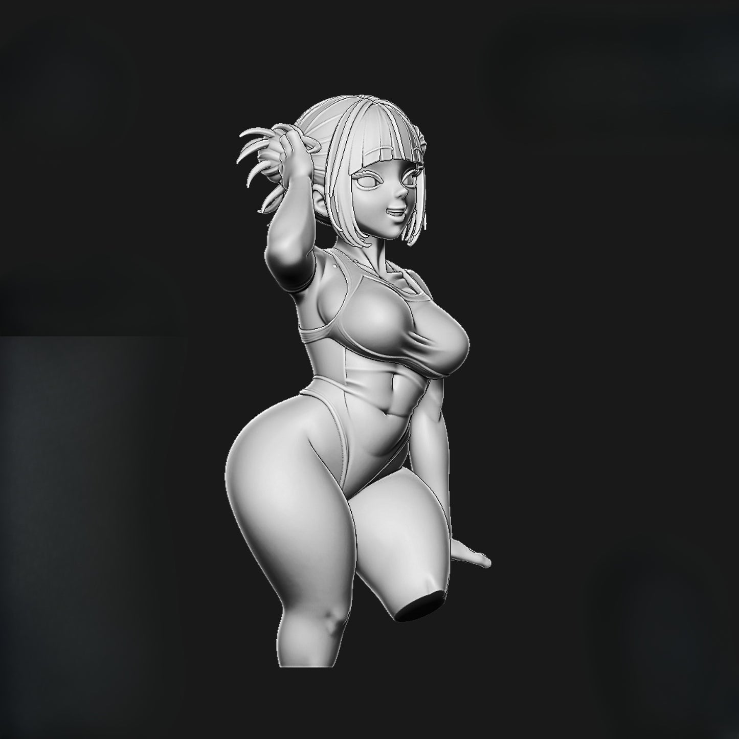 1457 HimikoToga_My Hero Academia BUST - STL 3D Print Files