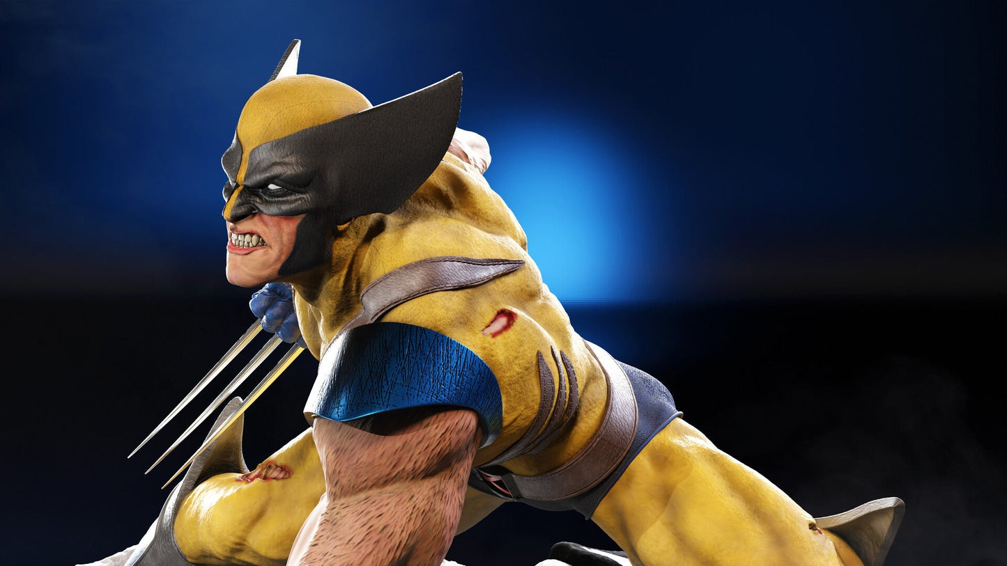0114 Wolverine - X-MEN (1505) - STL 3D Print Files