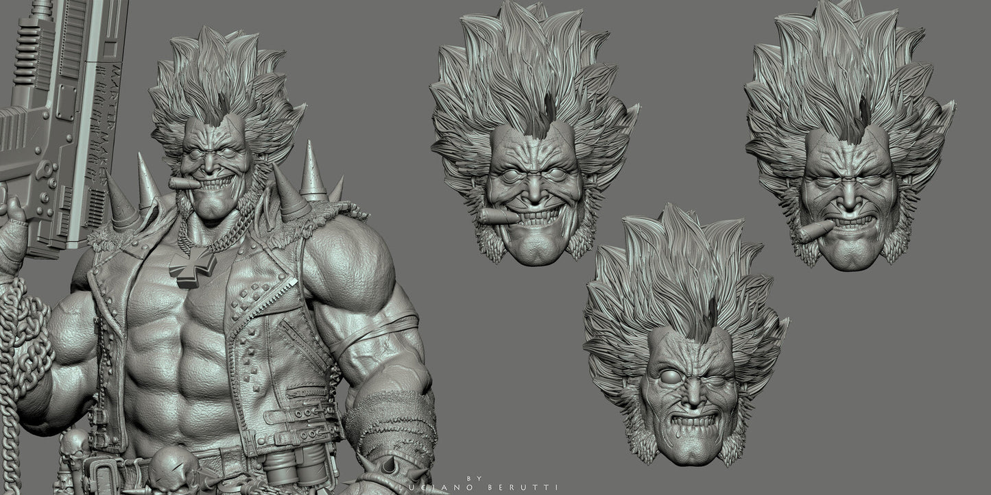 0464 Lobo - DC Comics - STL 3D Print Files
