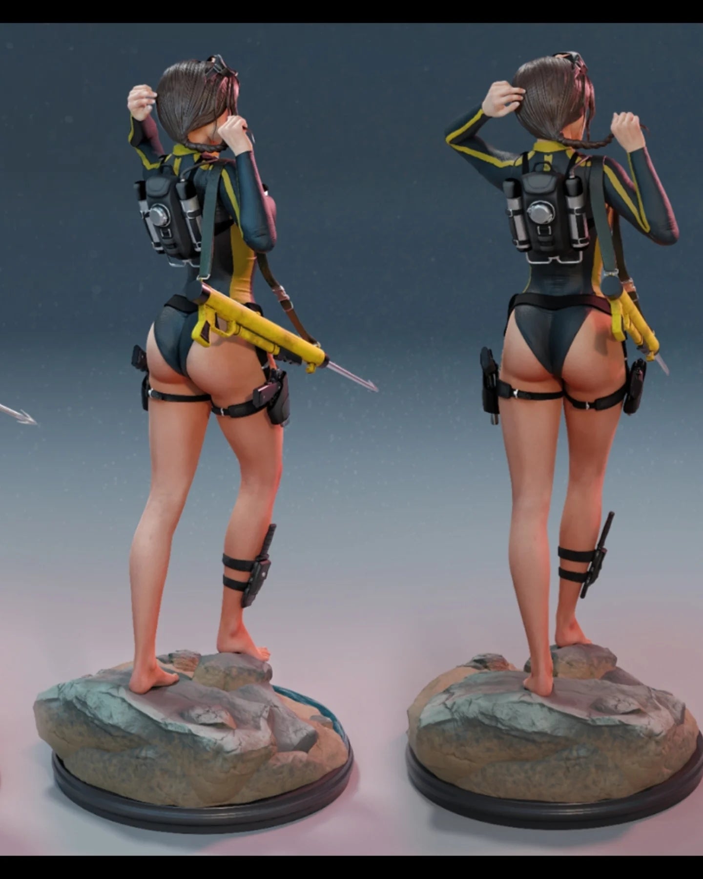 1049 Lara Croft - STL 3D Print Files