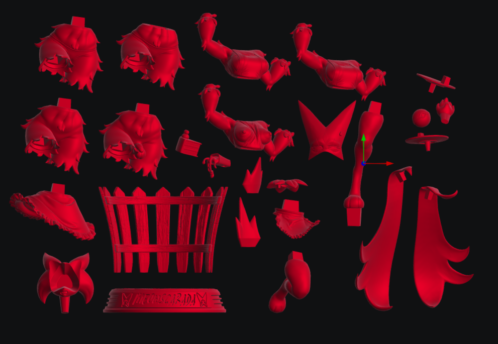 0410 Meowscarada Maid_Pokemon - STL 3D Print Files