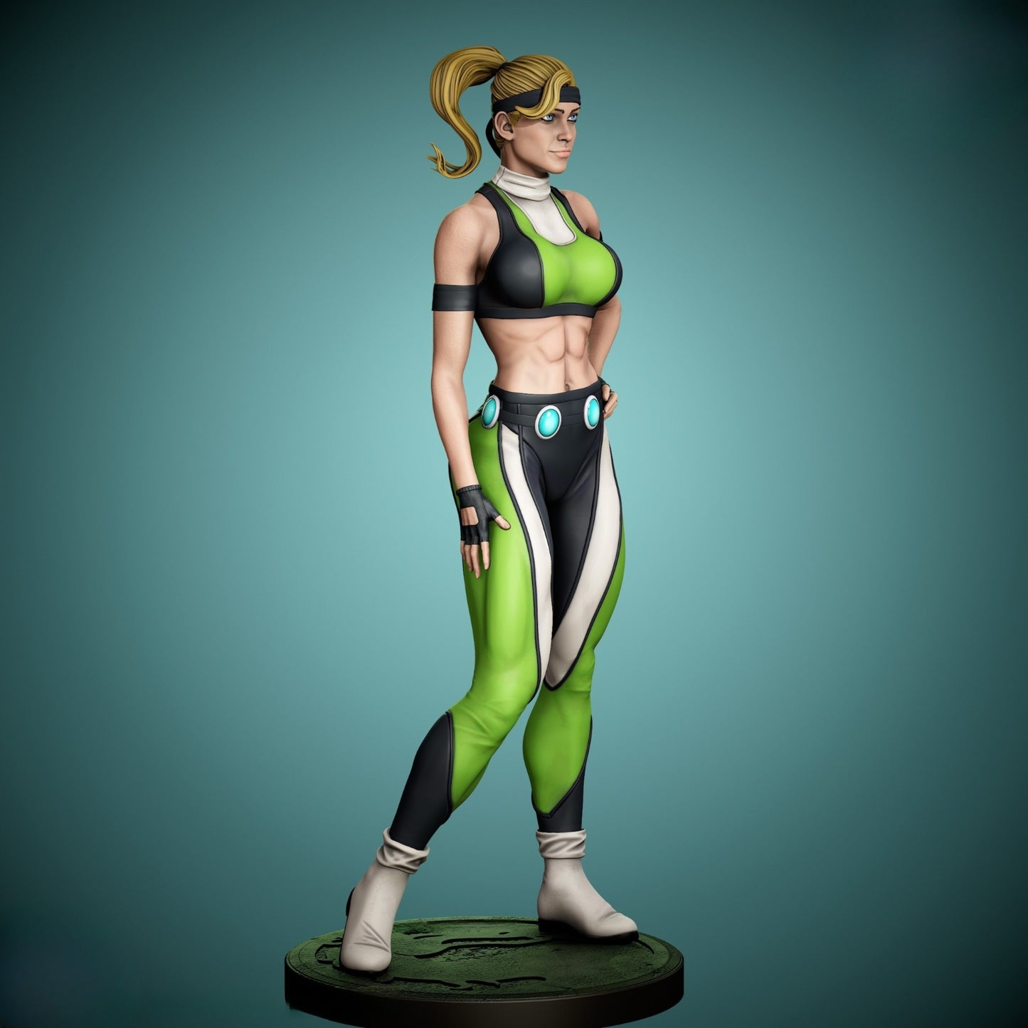 1243 Sonya Blade_Mortal Kombat - STL 3D Print File
