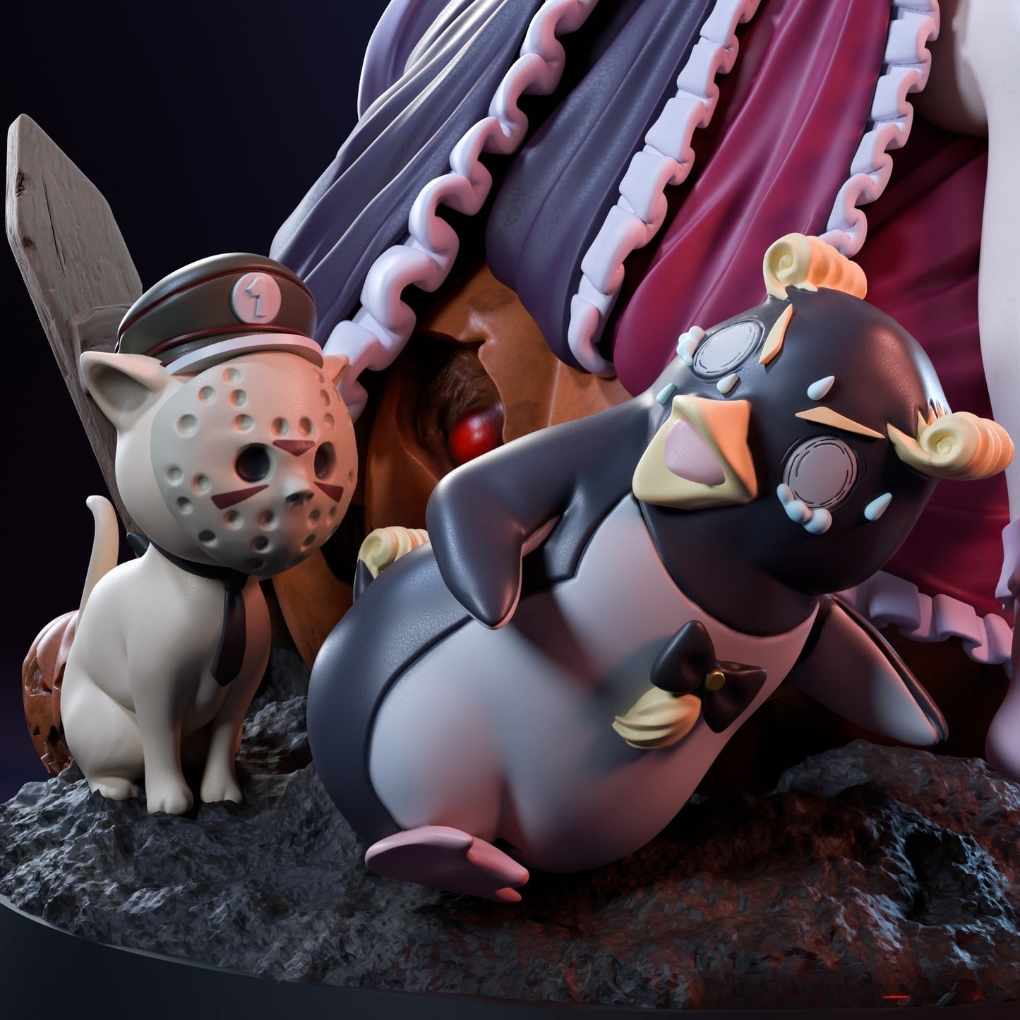 0923 Shalltear Bloodfallen - Overlord (2976) - STL 3D Print Files