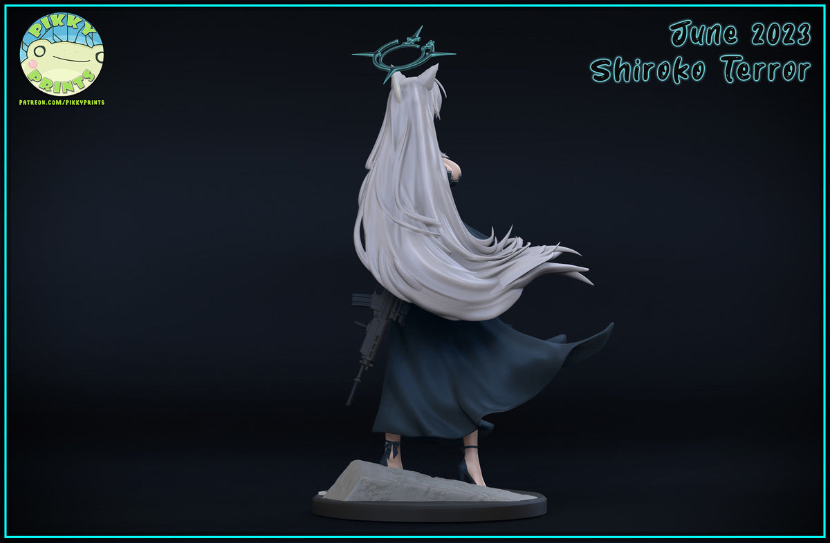 2168 Shiroko Terror_Blue Archive - STL 3D Print Files