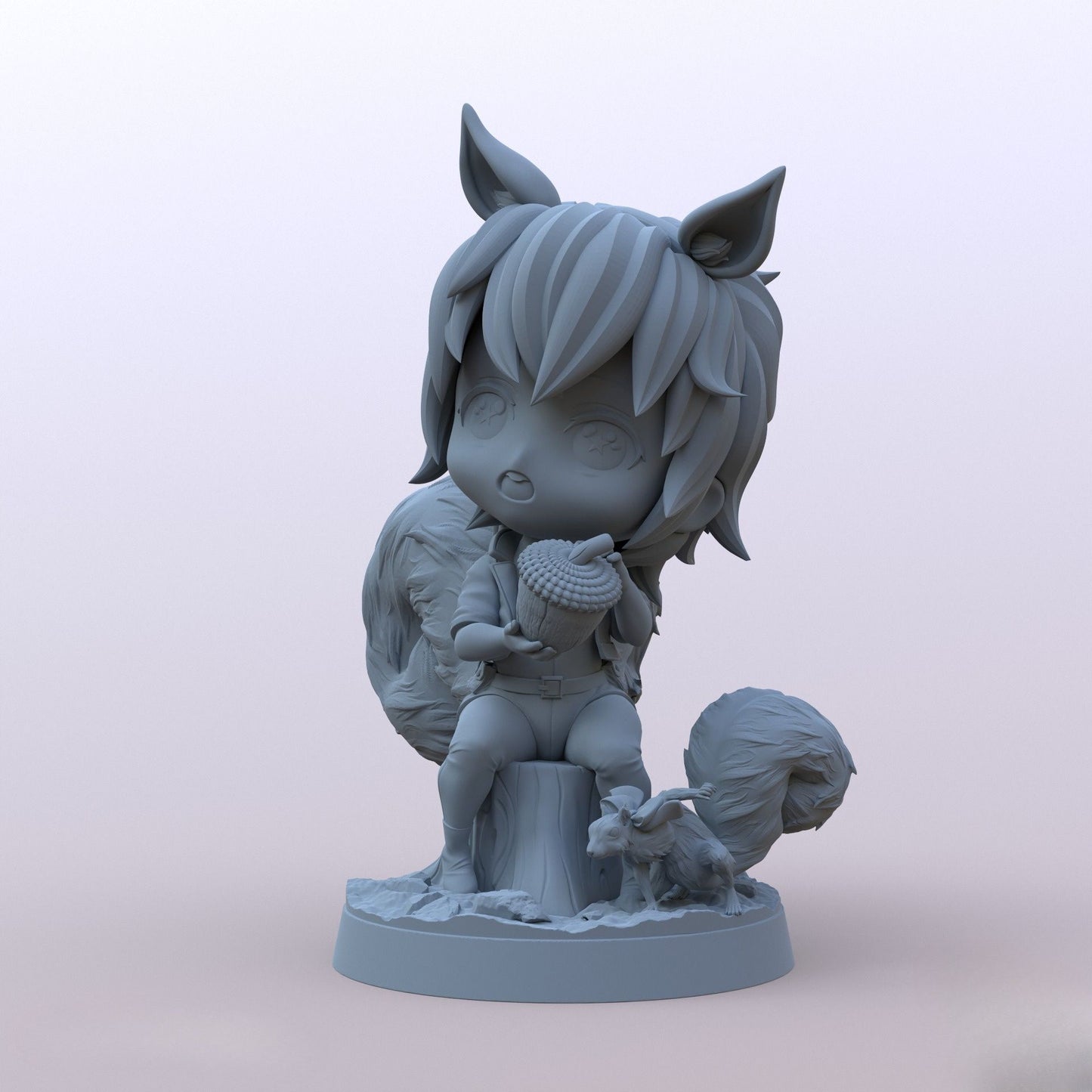 0151 Squirrel Girl - STL 3D Print Files