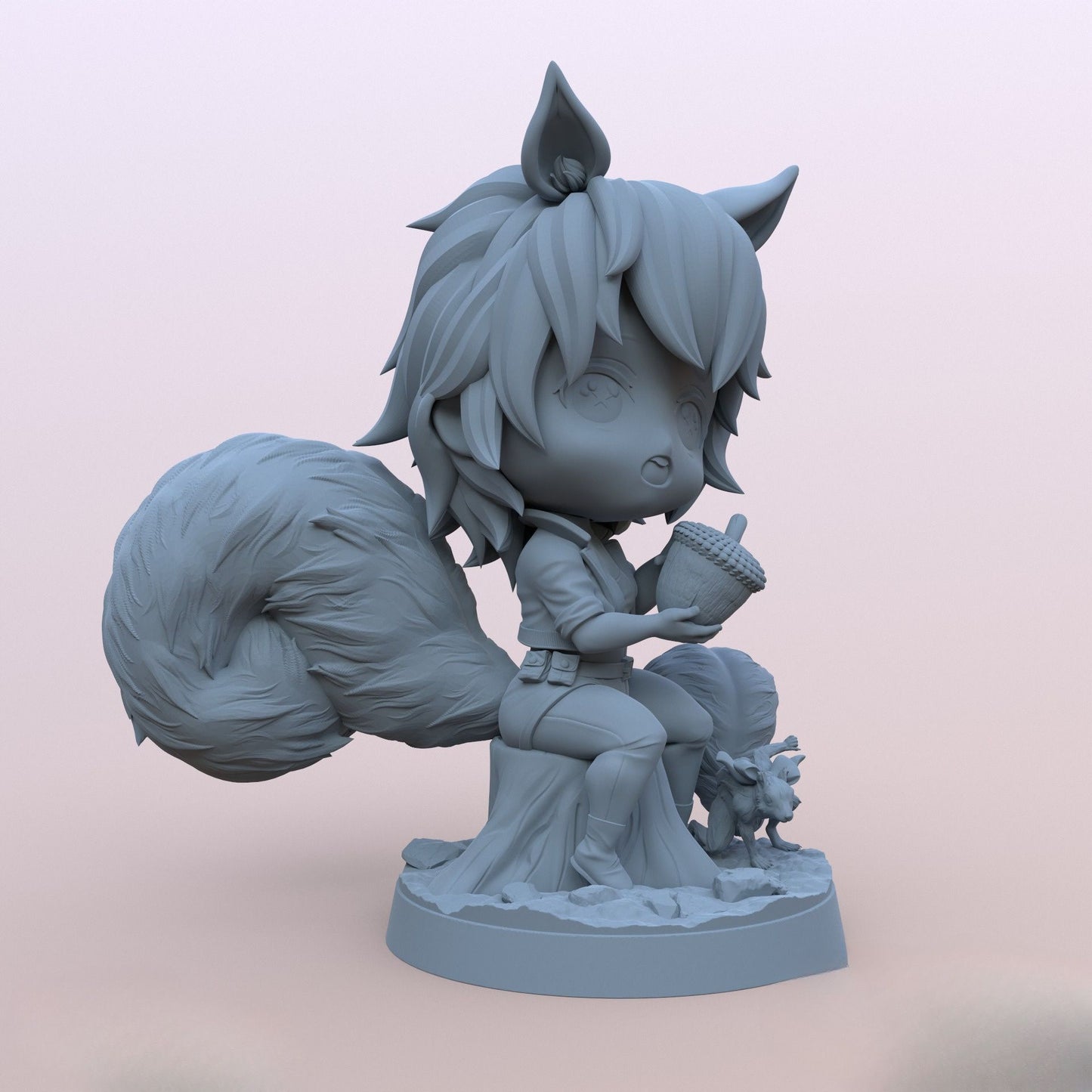 0151 Squirrel Girl - STL 3D Print Files