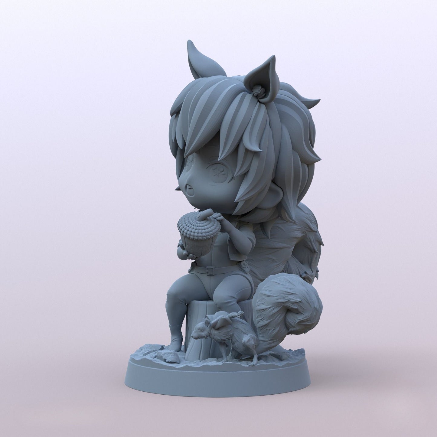 0151 Squirrel Girl - STL 3D Print Files