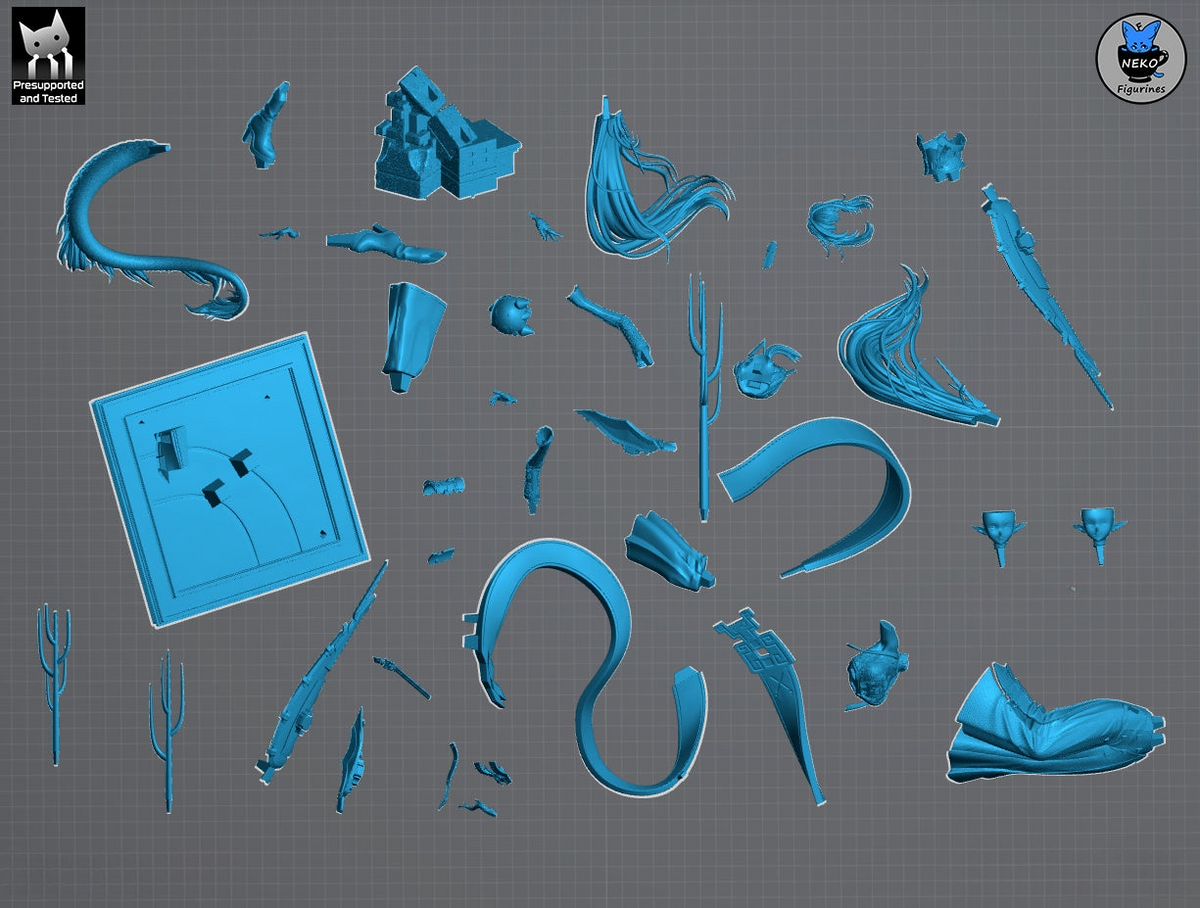 1839 ZhuangFangyi_Arknights Endfield - STL 3D Print Files
