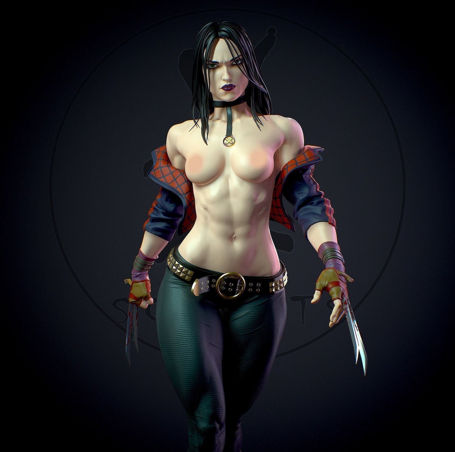 0982 X-23 NSFW - X-men (1260) - STL 3D Print Files