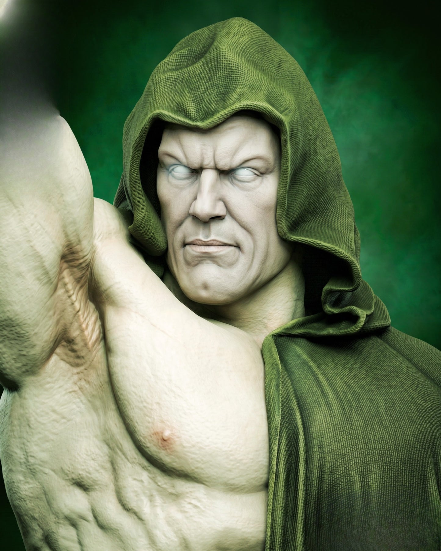 1516 Spectre_Kingdom Come Bust - STL 3D Print Files