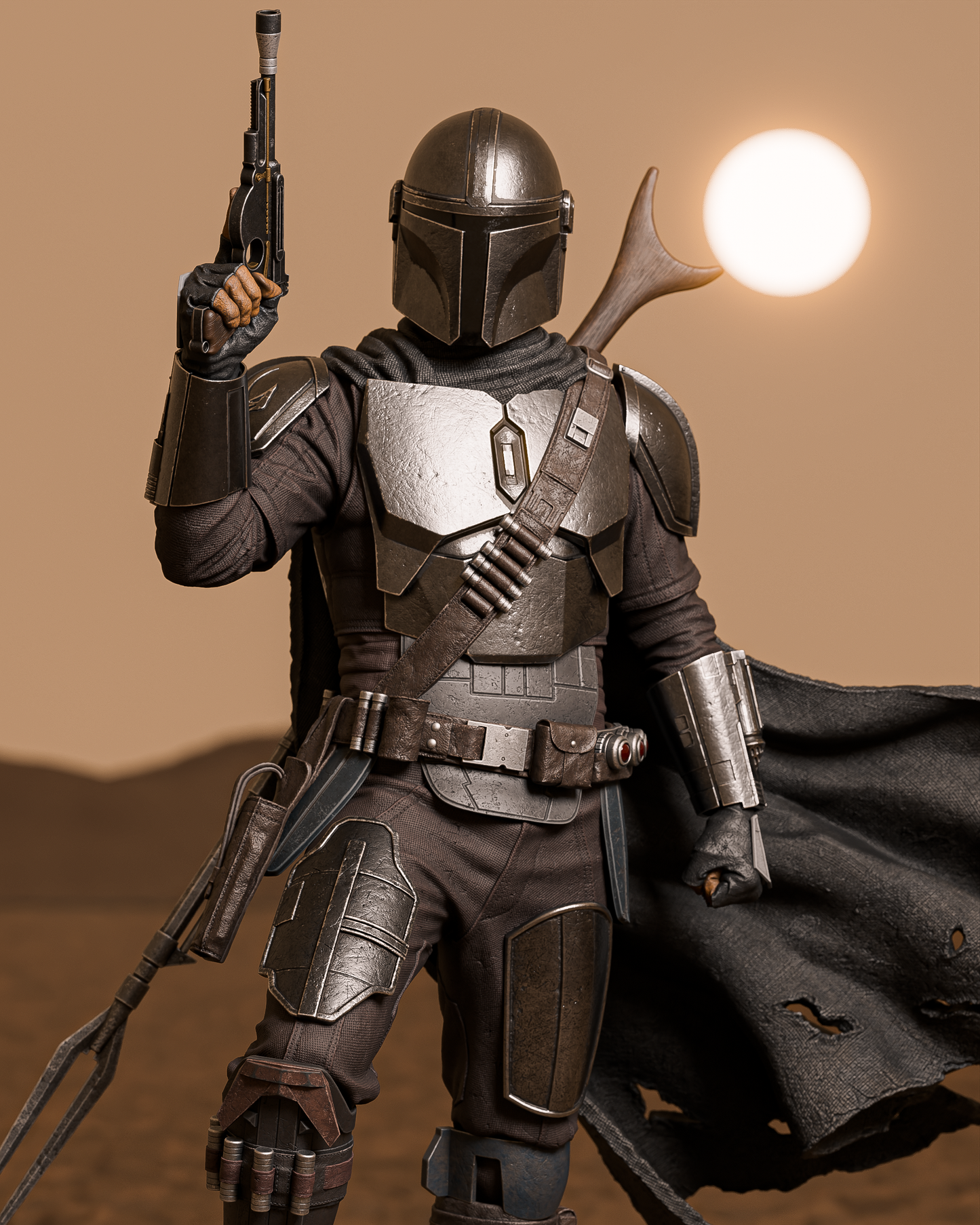 1425 The Mandalorian_Star Wars - STL 3D Print Files