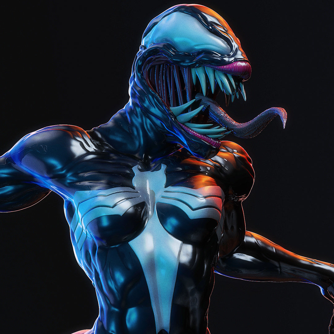 1291 She Venom_Marvel Comics - STL 3D Print File