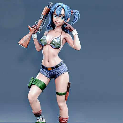 1836 Bulma_DragonBallZ NSFW - STL 3D Print Files