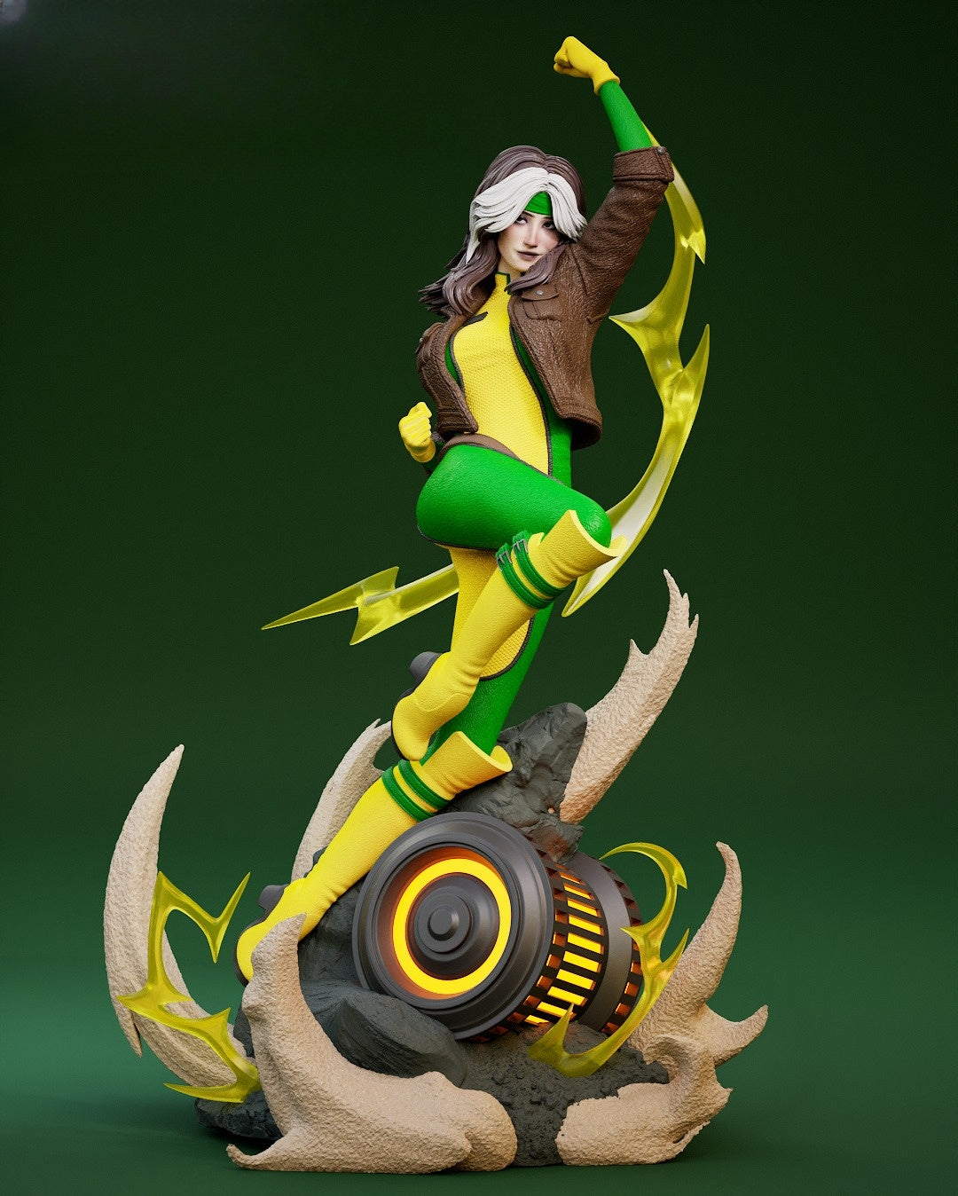 0883 Rogue X-Men - STL 3D Print Files