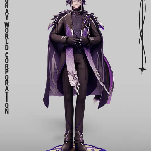 1935 Pantalone_Genshin Impact - STL 3D Print Files