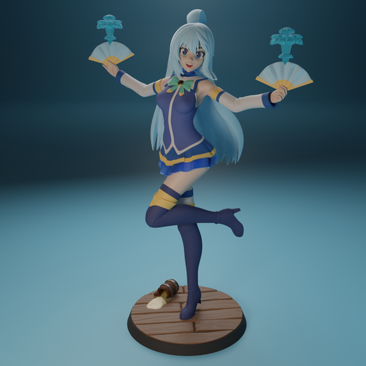 0276 Aqua_from_Konosuba - STL 3D Print Files