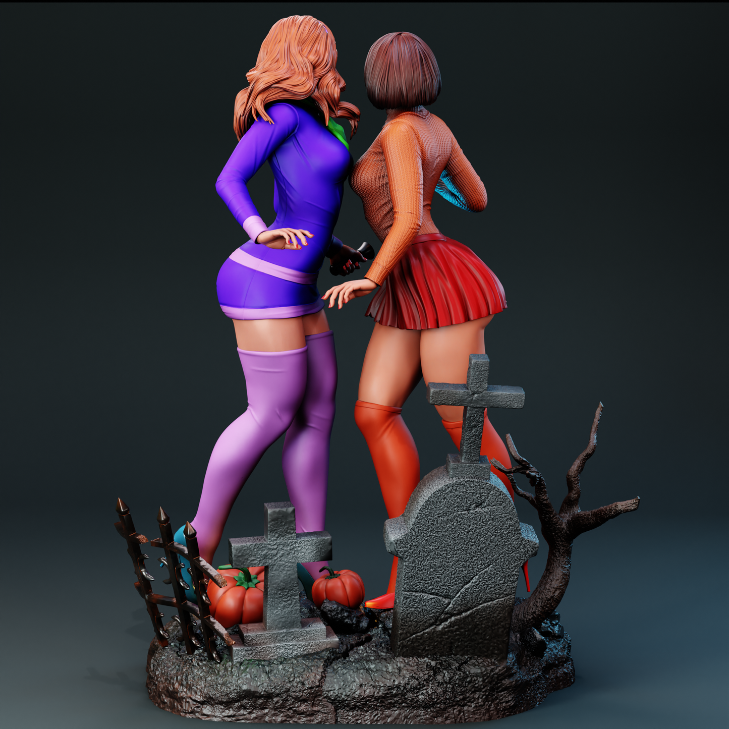 0213 Daphne_and_Velma - STL 3D Print Files