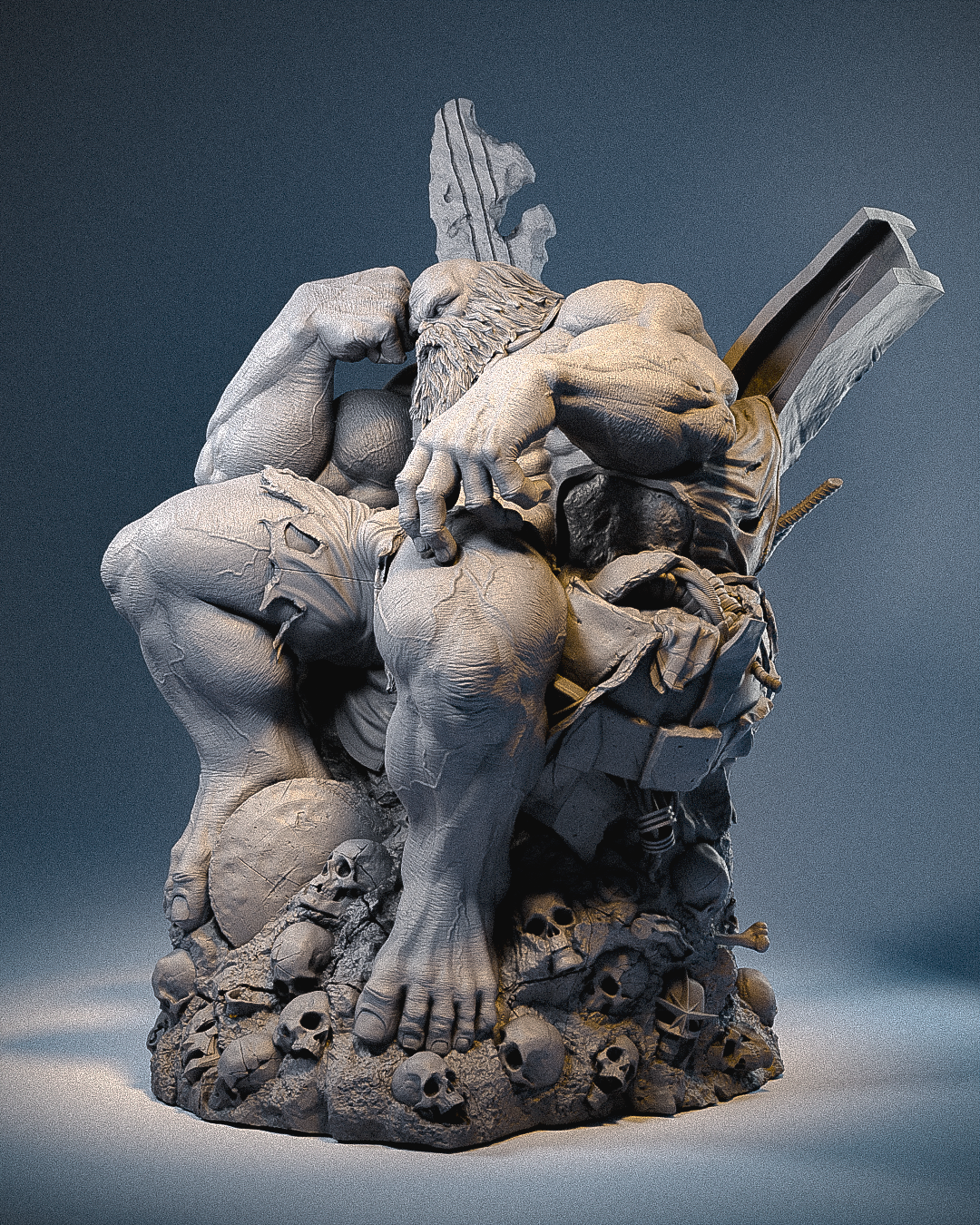 1795 Maestro Hulk_Marvel Comics - STL 3D Print Files