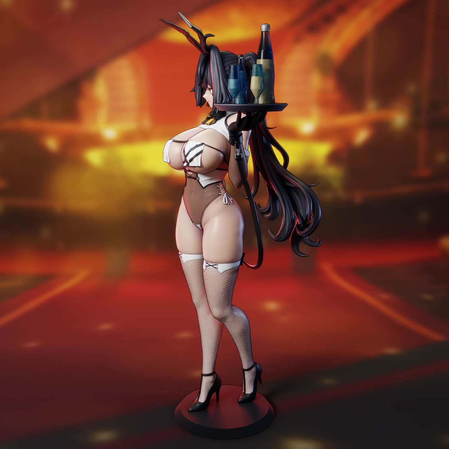 1605 Bunny Bay_Nikke Goddess of Victory NSFW - STL 3D Print Files