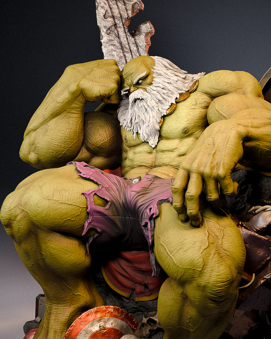 1795 Maestro Hulk_Marvel Comics - STL 3D Print Files