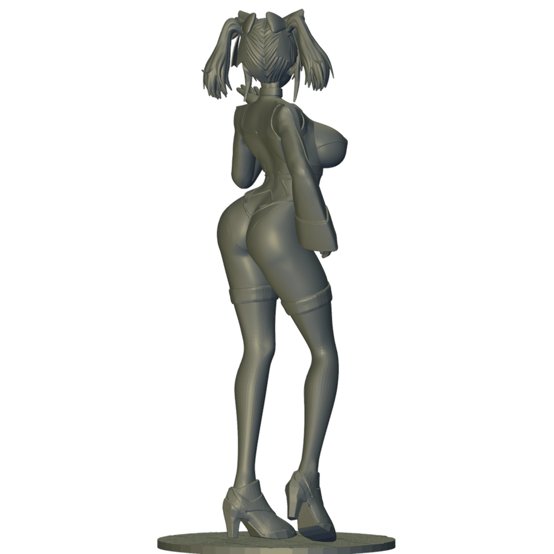 1822 Shinganji Kurenai_Action Taimanin - STL 3D Print Files
