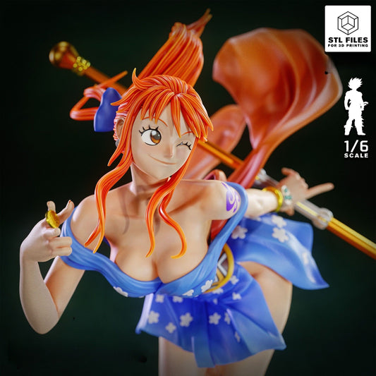 0904 Nami - One Piece (4137) - STL 3D Print Files