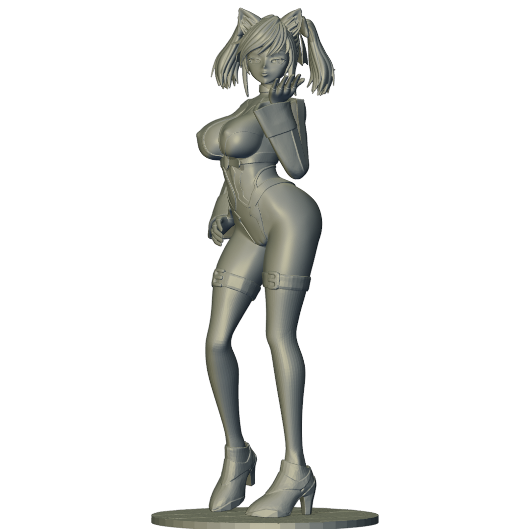 1822 Shinganji Kurenai_Action Taimanin - STL 3D Print Files