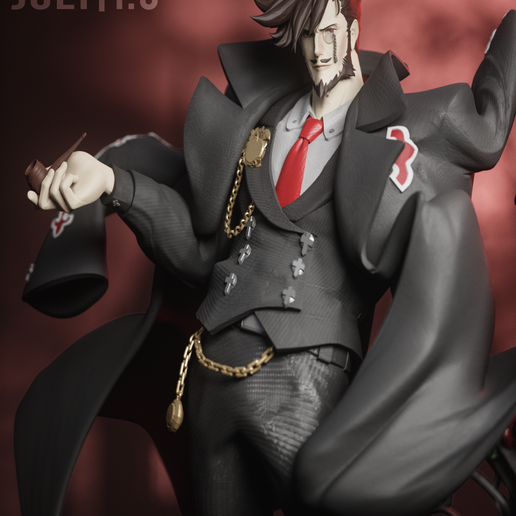 2044 Slayer_Guilty Gear - STL 3D Print Files