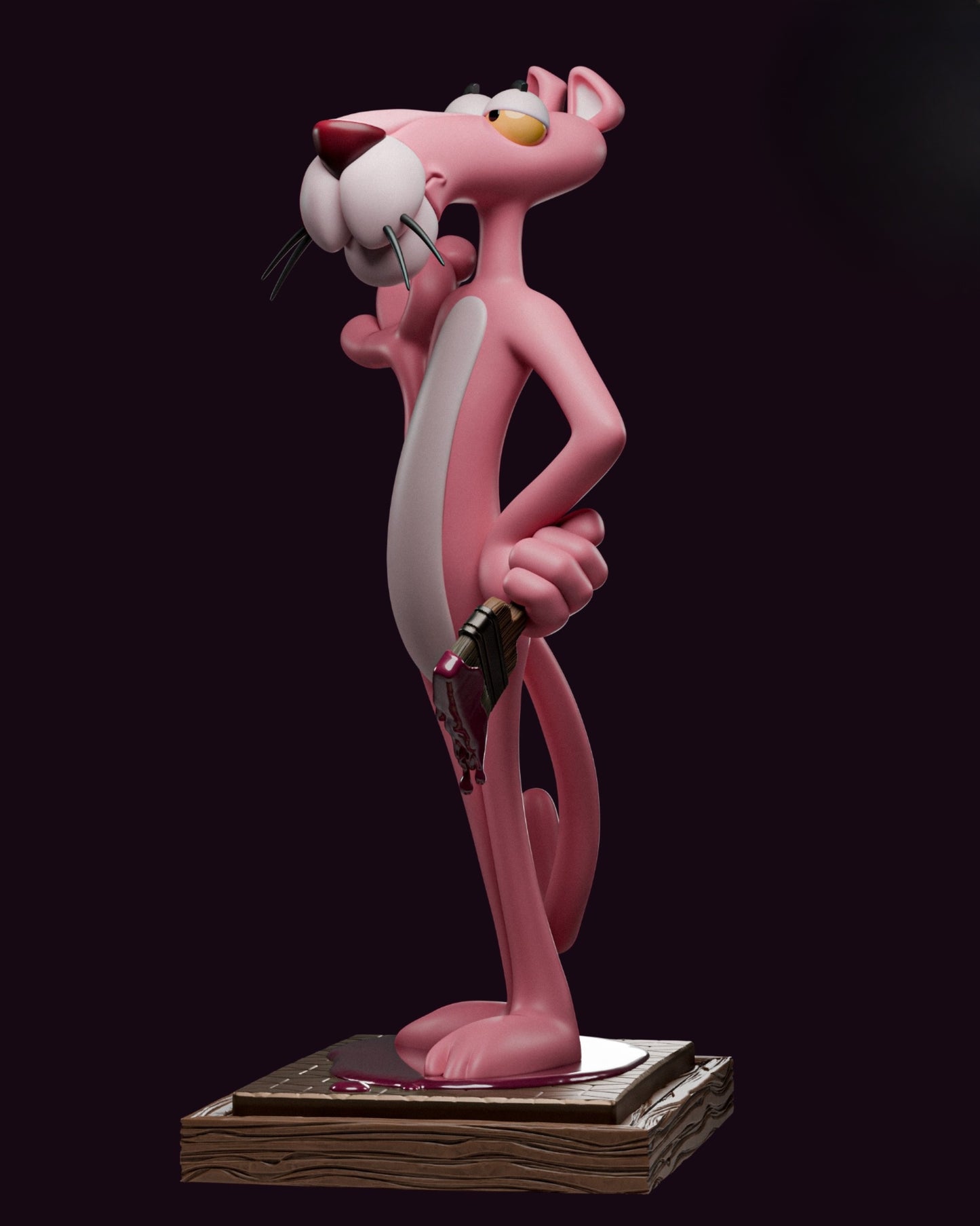 0842 Pink Panther - STL 3D Print Files