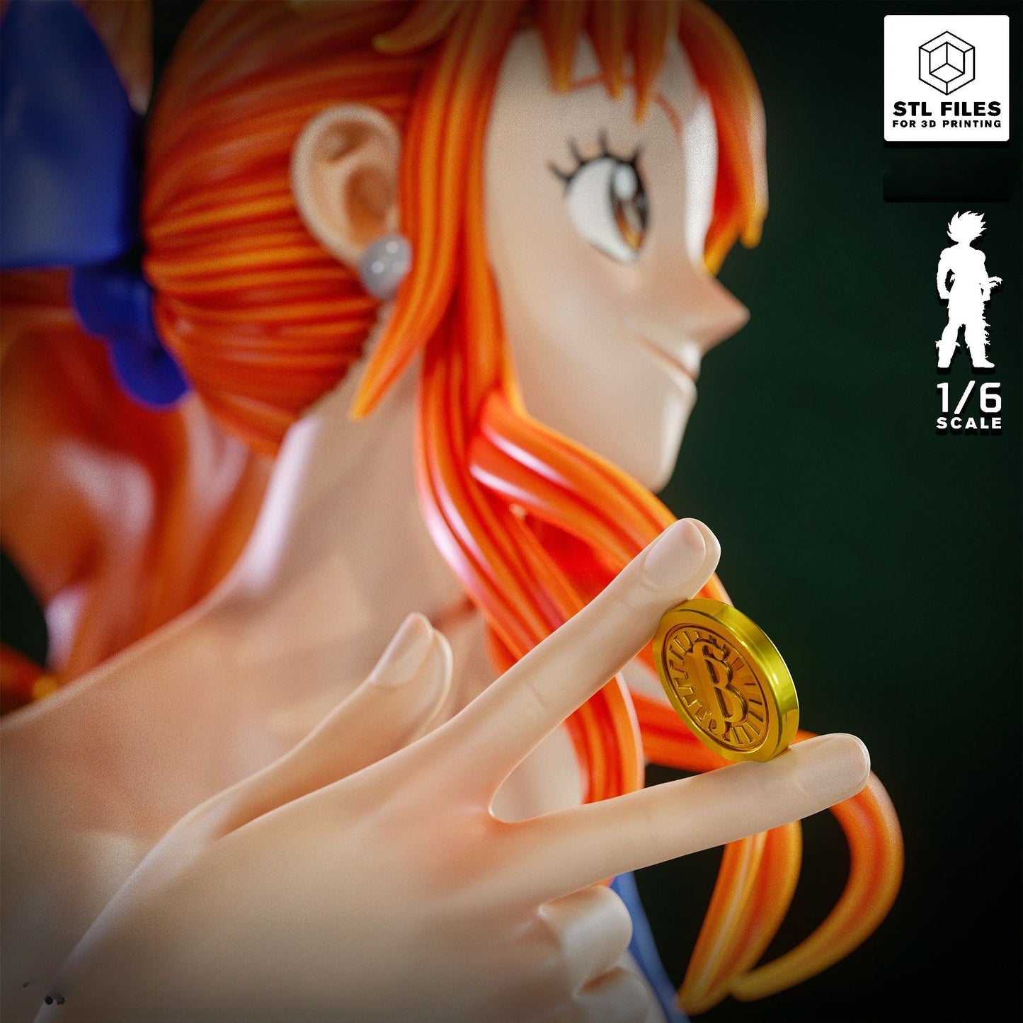 0904 Nami - One Piece (4137) - STL 3D Print Files