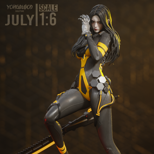 1967 Tachy_Stellar Blade - STL 3D Print Files