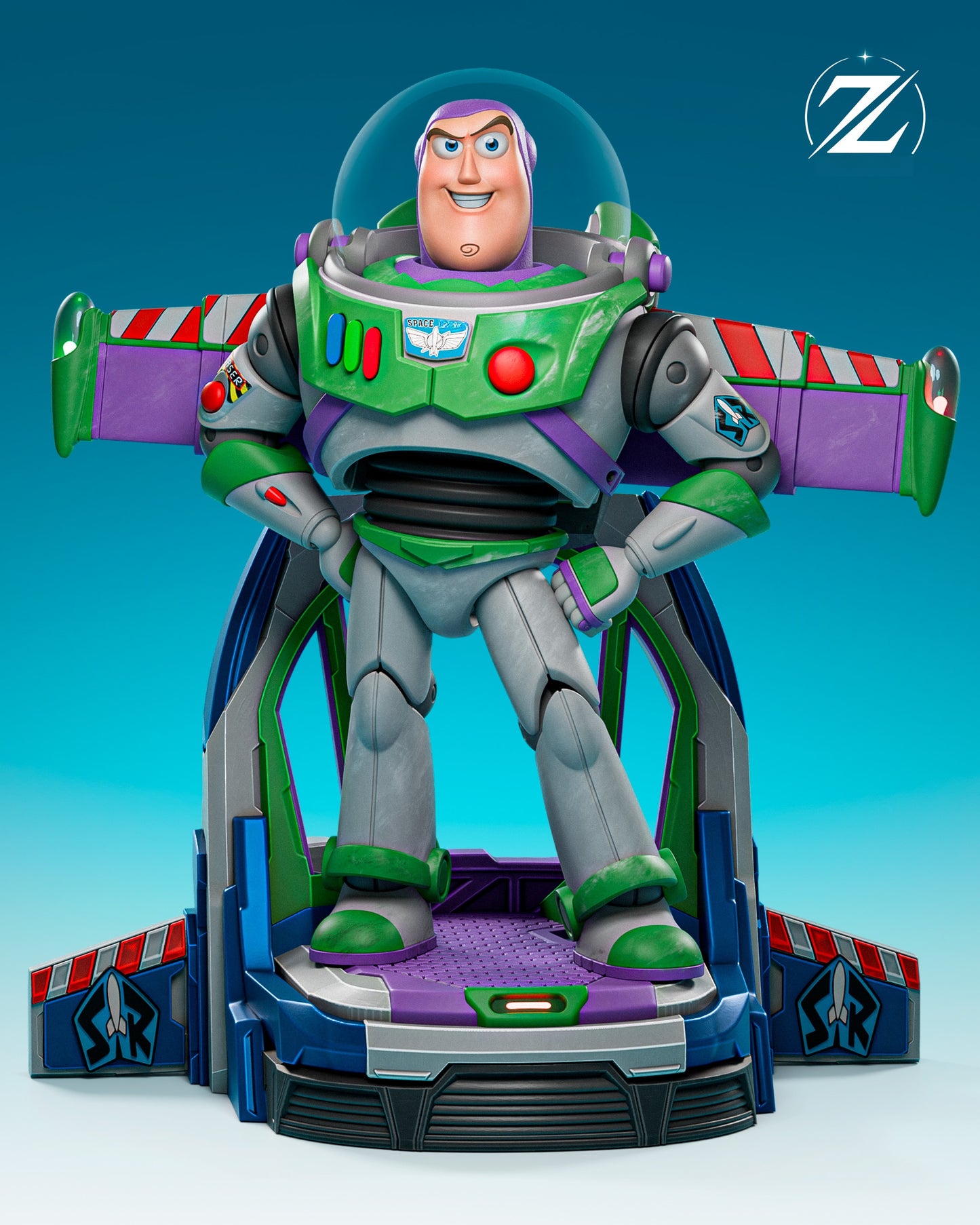 1430 Buzz Lightyear - STL 3D Print Files