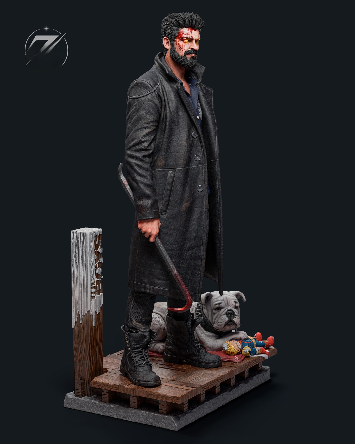 1428 Billy Butcher_The Boys - STL 3D Print Files