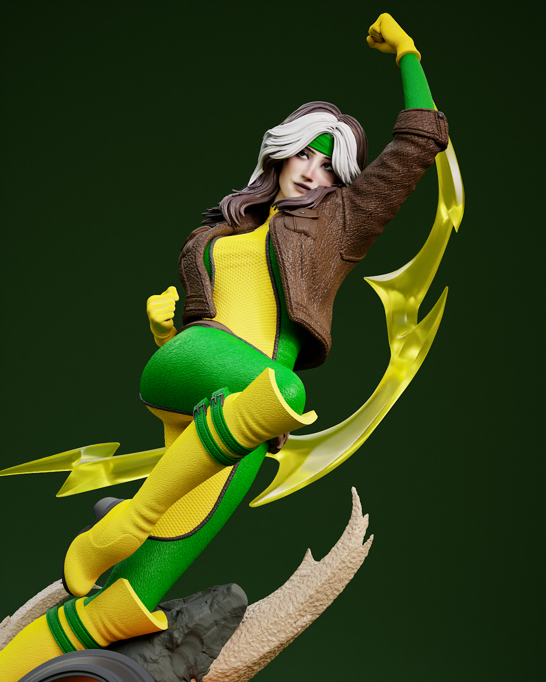 0883 Rogue X-Men - STL 3D Print Files