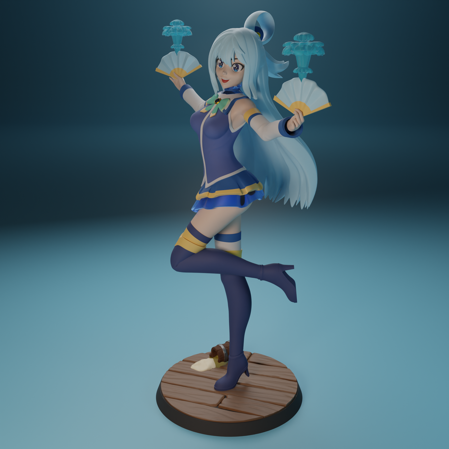 0276 Aqua_from_Konosuba - STL 3D Print Files