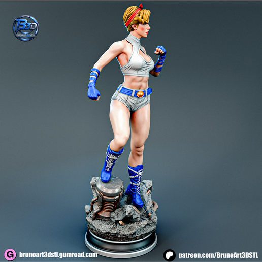 2041 Power Girl_DC Bombshells NSFW - STL 3D Print Files
