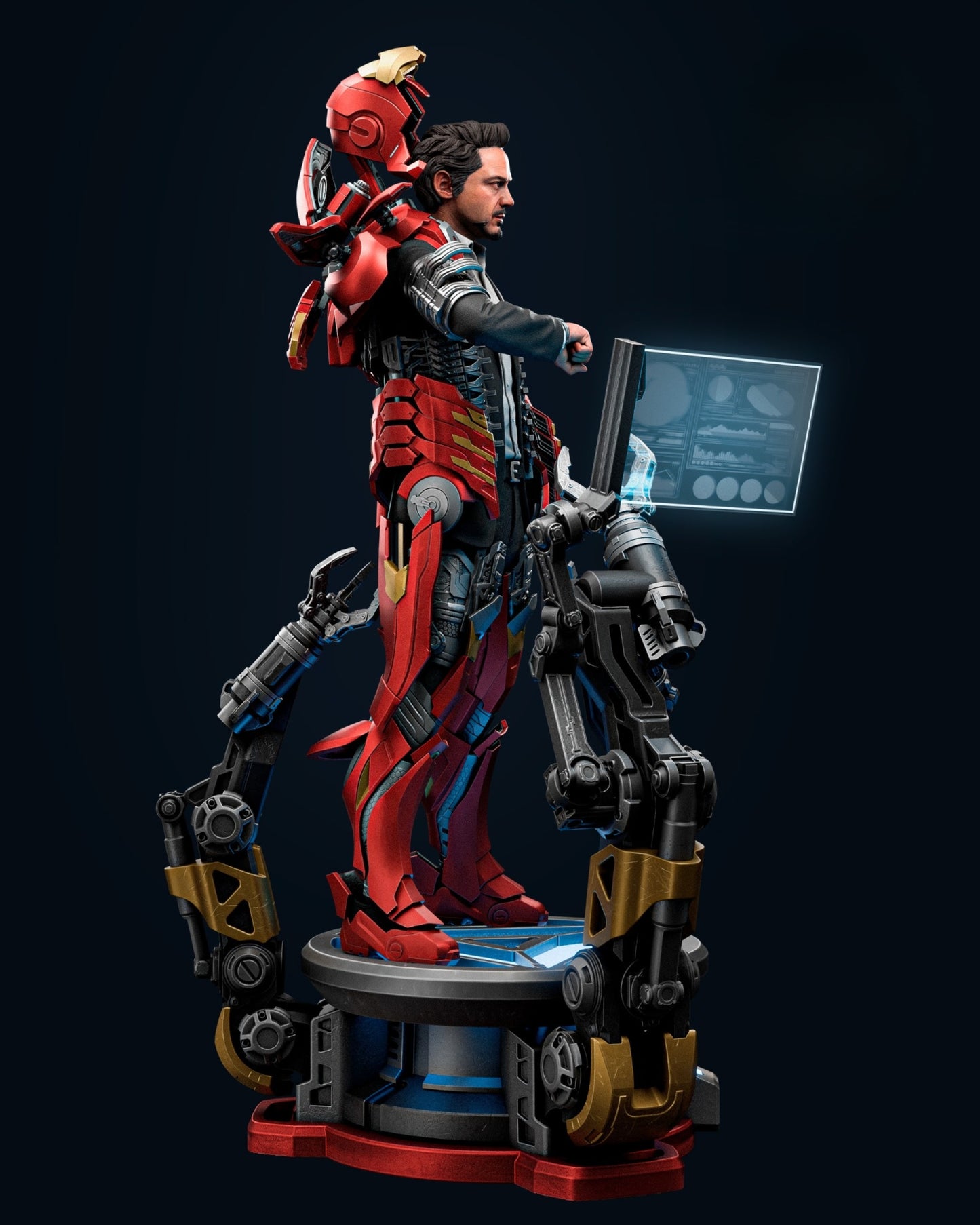 1143 Tony Stark - STL 3D Print Files