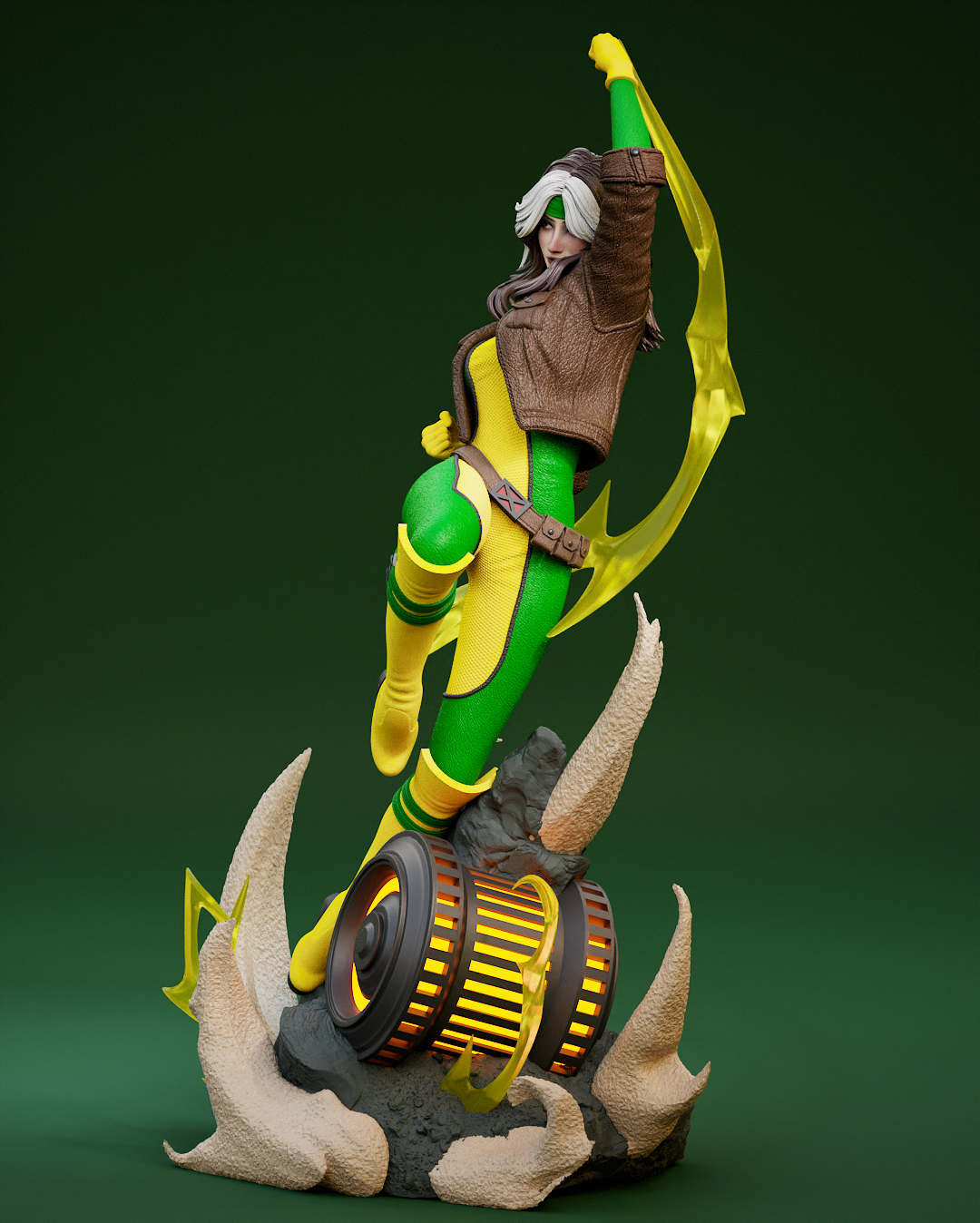 0883 Rogue X-Men - STL 3D Print Files