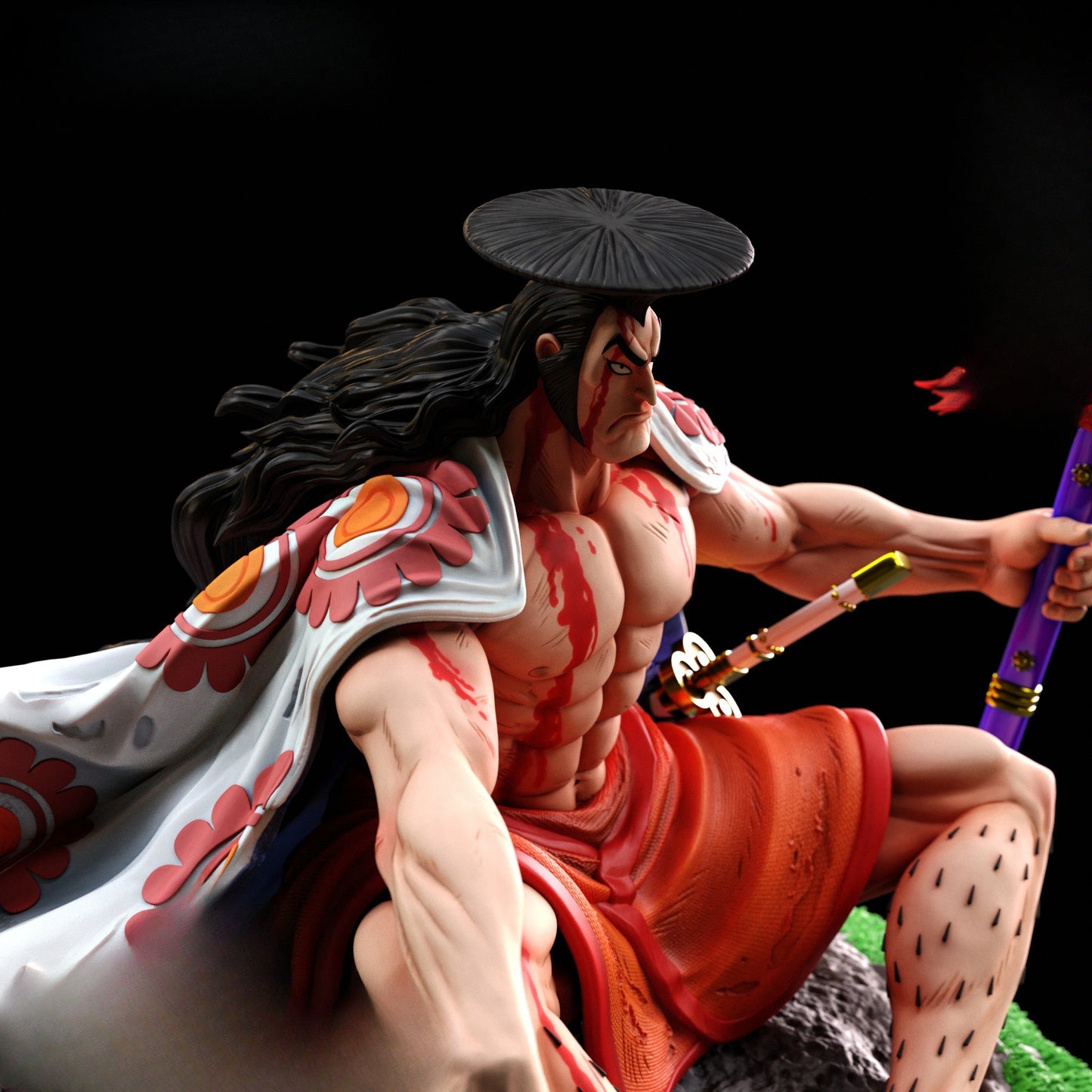 0837 Kozuki Oden_One Piece - STL 3D Print Files